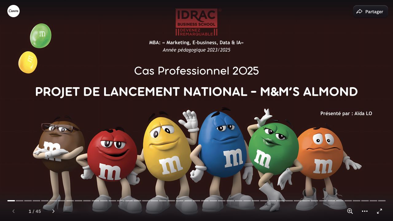 Couverture du cas professionnel M&M’s Almond